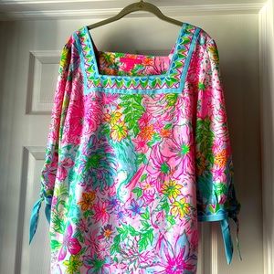 Lilly Pulitzer Madge Top Multi Paradise Found Large NWT